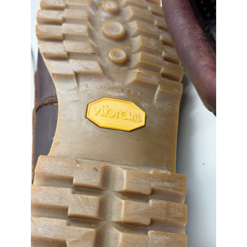 Vintage Men's Eastland Seville Oxfords Boat Shoes 6106 Vibram Sole NWOB - Picture 6 of 8